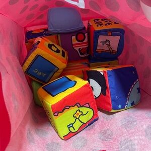 Colorful Soft Baby Blocks Set